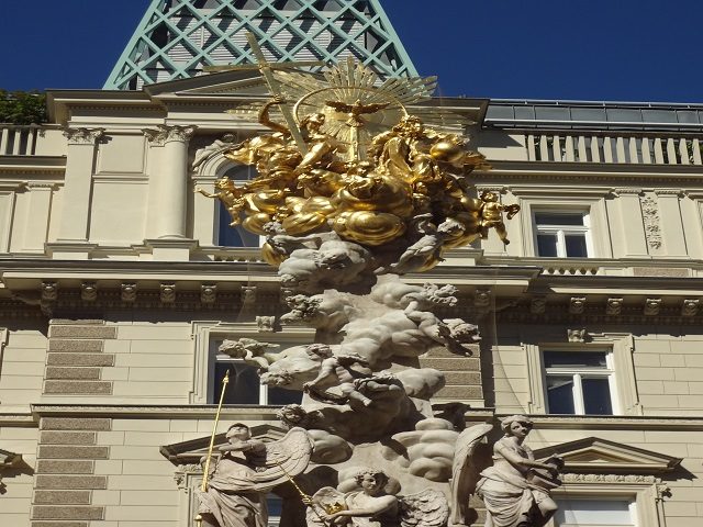Historische Stadtführung Wiener Altstadt Graben Pestsäule